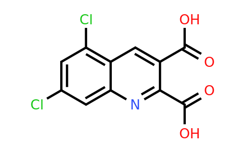 CAS 948293-77-4 | 5,7-Dichloroquinoline-2,3-dicarboxylic acid