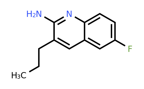 CAS 948293-78-5 | 2-Amino-6-fluoro-3-propylquinoline