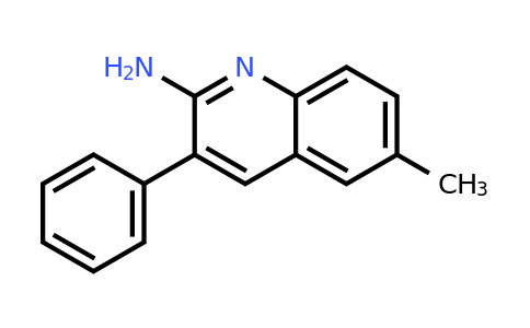 CAS 948293-84-3 | 2-Amino-6-methyl-3-phenylquinoline