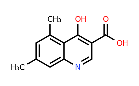 CAS 948293-86-5 | 5,7-Dimethyl-4-hydroxyquinoline-3-carboxylic acid