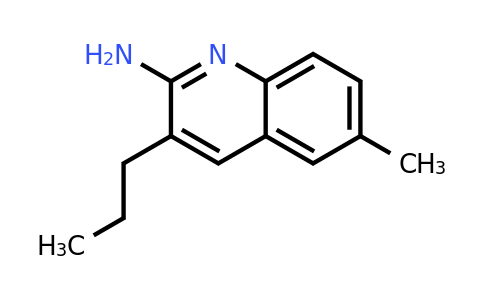CAS 948293-87-6 | 2-Amino-6-methyl-3-propylquinoline