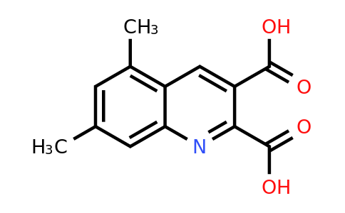 CAS 948293-89-8 | 5,7-Dimethylquinoline-2,3-dicarboxylic acid
