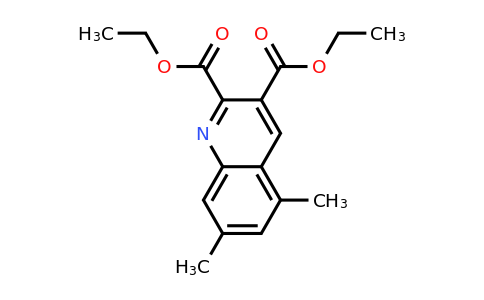 CAS 948293-92-3 | 5,7-Dimethylquinoline-2,3-dicarboxylic acid diethyl ester