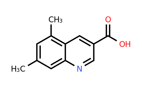 CAS 948293-95-6 | 5,7-Dimethylquinoline-3-carboxylic acid