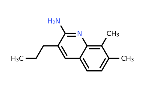 CAS 948293-96-7 | 2-Amino-7,8-dimethyl-3-propylquinoline