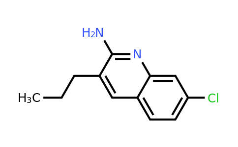 CAS 948294-11-9 | 2-Amino-7-chloro-3-propylquinoline