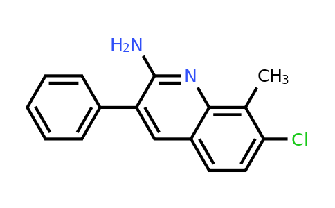 CAS 948294-14-2 | 2-Amino-7-chloro-8-methyl-3-phenylquinoline
