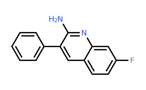 CAS 948294-20-0 | 2-Amino-7-fluoro-3-phenylquinoline