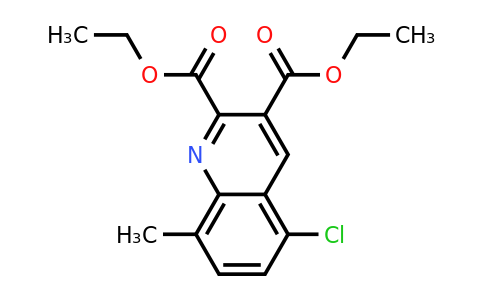 CAS 948294-21-1 | 5-Chloro-8-methylquinoline-2,3-dicarboxylic acid diethyl ester