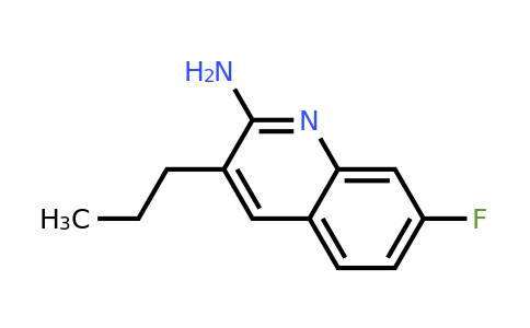 CAS 948294-22-2 | 2-Amino-7-fluoro-3-propylquinoline