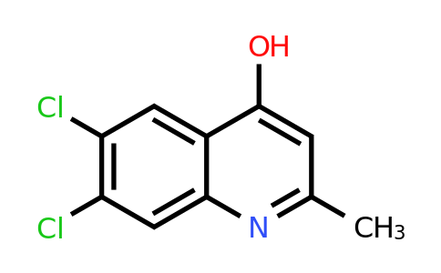CAS 948294-27-7 | 6,7-Dichloro-2-methyl-4-quinolinol