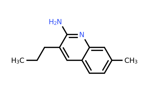 CAS 948294-28-8 | 2-Amino-7-methyl-3-propylquinoline