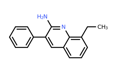 CAS 948294-31-3 | 2-Amino-8-ethyl-3-phenylquinoline