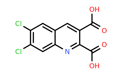 CAS 948294-36-8 | 6,7-Dichloroquinoline-2,3-dicarboxylic acid