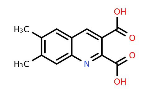 CAS 948294-45-9 | 6,7-Dimethylquinoline-2,3-dicarboxylic acid