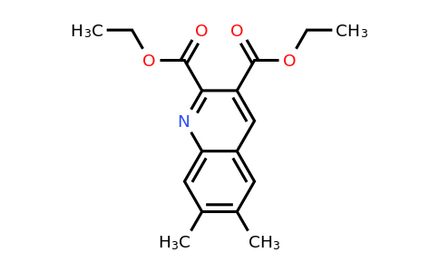CAS 948294-48-2 | 6,7-Dimethylquinoline-2,3-dicarboxylic acid diethyl ester