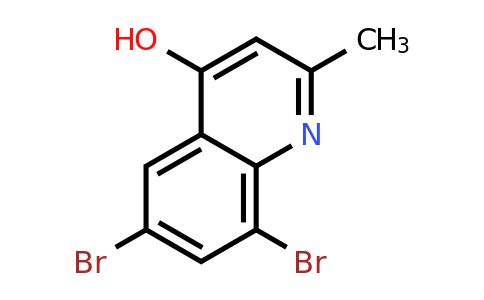 CAS 948294-52-8 | 6,8-Dibromo-2-methyl-4-quinolinol