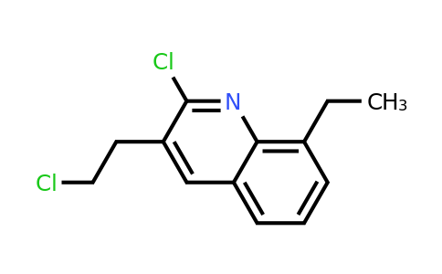 CAS 948294-57-3 | 2-Chloro-3-(2-chloroethyl)-8-ethylquinoline