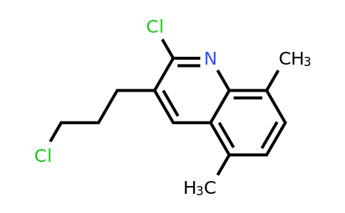 CAS 948294-59-5 | 2-Chloro-3-(3-chloropropyl)-5,8-dimethylquinoline