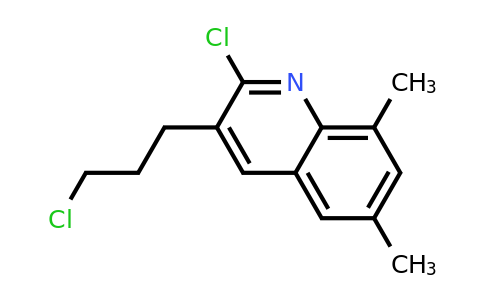 CAS 948294-61-9 | 2-Chloro-3-(3-chloropropyl)-6,8-dimethylquinoline