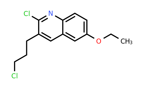 CAS 948294-63-1 | 2-Chloro-3-(3-chloropropyl)-6-ethoxyquinoline