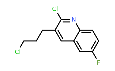 CAS 948294-65-3 | 2-Chloro-3-(3-chloropropyl)-6-fluoroquinoline