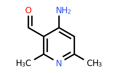 CAS 948350-98-9 | 4-Amino-2,6-dimethylnicotinaldehyde