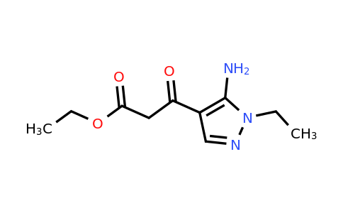 CAS 948552-42-9 | 3-(5-Amino-1-ethyl-1H-pyrazol-4-YL)-3-oxo-propionic acid ethyl ester