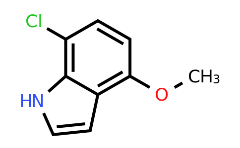 CAS 948581-72-4 | 7-chloro-4-methoxy-1H-indole