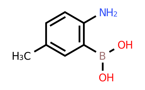CAS 948592-72-1 | (2-Amino-5-methylphenyl)boronic acid