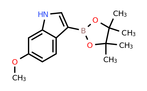 CAS 948593-92-8 | 6-Methoxy-3-(4,4,5,5-tetramethyl-1,3,2-dioxaborolan-2-YL)-indole