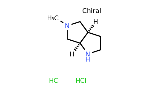 CAS 948846-85-3 | (3aR,6aR)-5-methyl-2,3,3a,4,6,6a-hexahydro-1H-pyrrolo[3,4-b]pyrrole;dihydrochloride