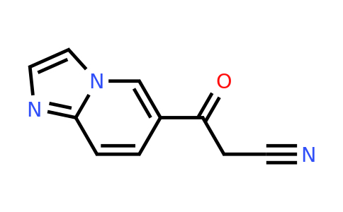 CAS 948883-29-2 | 3-Imidazo[1,2-a]pyridin-6-yl-3-oxo-propionitrile