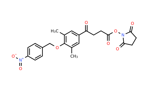 CAS 948995-62-8 | Succinimidyl 4-[3,5-Dimethyl-4-(4-nitrobenzyloxy)phenyl]-4-oxobutyrate