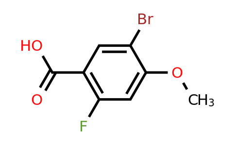 CAS 949014-42-0 | 5-bromo-2-fluoro-4-methoxybenzoic acid