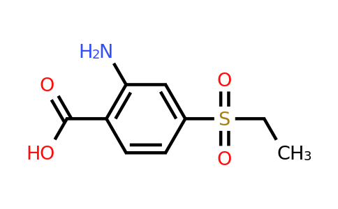 CAS 949033-20-9 | 2-amino-4-(ethanesulfonyl)benzoic acid