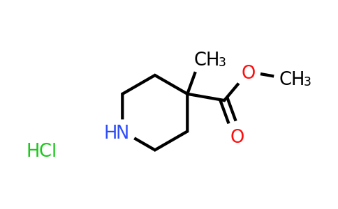 methyl 4-methylpiperidine-4-carboxylate hydrochloride