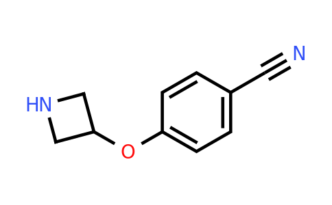 CAS 949100-15-6 | 4-(Azetidin-3-yloxy)benzonitrile