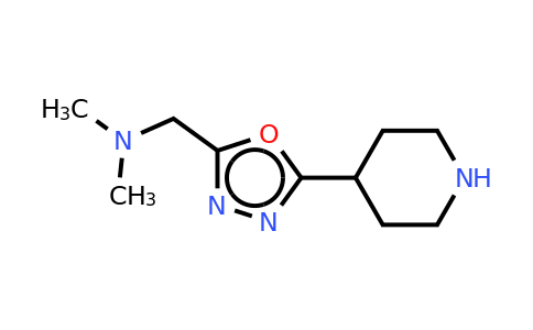 CAS 949100-23-6 | N,N-dimethyl-1-(5-(piperidin-4-YL)-1,3,4-oxadiazol-2-YL)methanamine