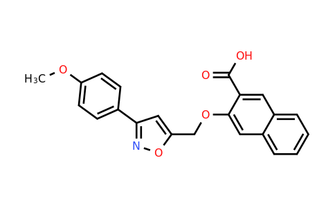 CAS 949426-13-5 | 3-{[3-(4-methoxyphenyl)-1,2-oxazol-5-yl]methoxy}naphthalene-2-carboxylic acid