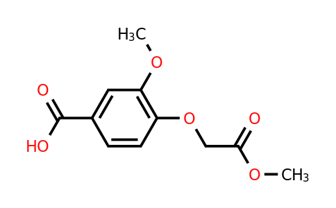CAS 94946-79-9 | 3-Methoxy-4-(2-methoxy-2-oxoethoxy)benzoic acid