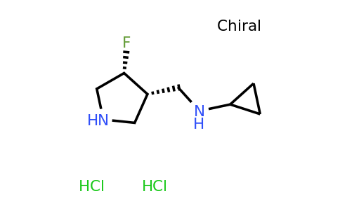 CAS 949495-08-3 | N-{[(3S,4R)-4-fluoropyrrolidin-3-yl]methyl}cyclopropanamine dihydrochloride