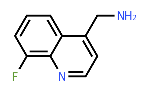 CAS 949535-31-3 | (8-Fluoroquinolin-4-yl)methanamine