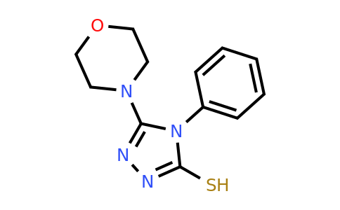 CAS 94971-19-4 | 5-(morpholin-4-yl)-4-phenyl-4H-1,2,4-triazole-3-thiol