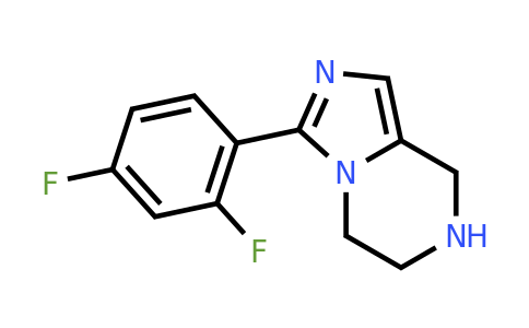 CAS 949899-83-6 | 3-(2,4-Difluorophenyl)-5,6,7,8-tetrahydroimidazo[1,5-A]pyrazine