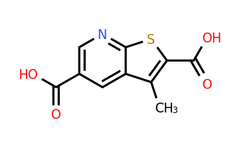 CAS 949984-37-6 | 3-Methylthieno[2,3-b]pyridine-2,5-dicarboxylic acid
