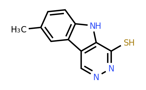 CAS 950094-55-0 | 8-methyl-5H-pyridazino[4,5-b]indole-4-thiol