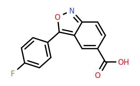 CAS 950271-35-9 | 3-(4-fluorophenyl)-2,1-benzoxazole-5-carboxylic acid