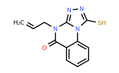CAS 95028-49-2 | 4-(prop-2-en-1-yl)-1-sulfanyl-4H,5H-[1,2,4]triazolo[4,3-a]quinazolin-5-one