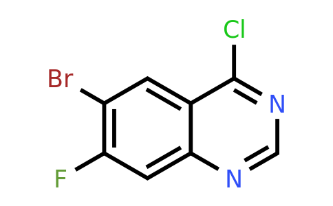 CAS 950577-03-4 | 6-bromo-4-chloro-7-fluoroquinazoline